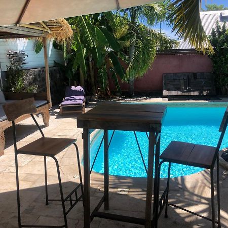 Apartmán Studio Independant Dans Propriete Avec Piscine Et Wifi Saint-Gilles-les Bains Exteriér fotografie